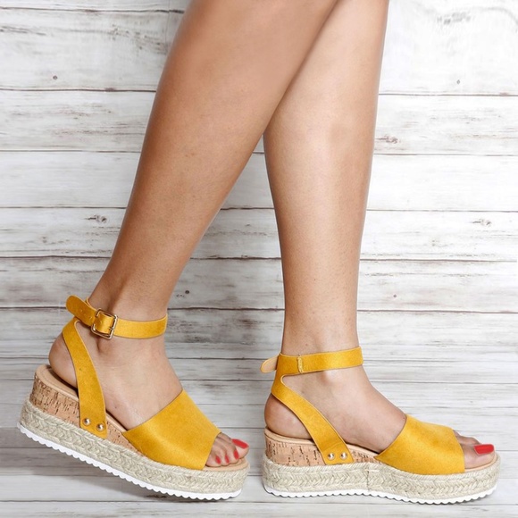 ankle strap espadrille wedge sandals